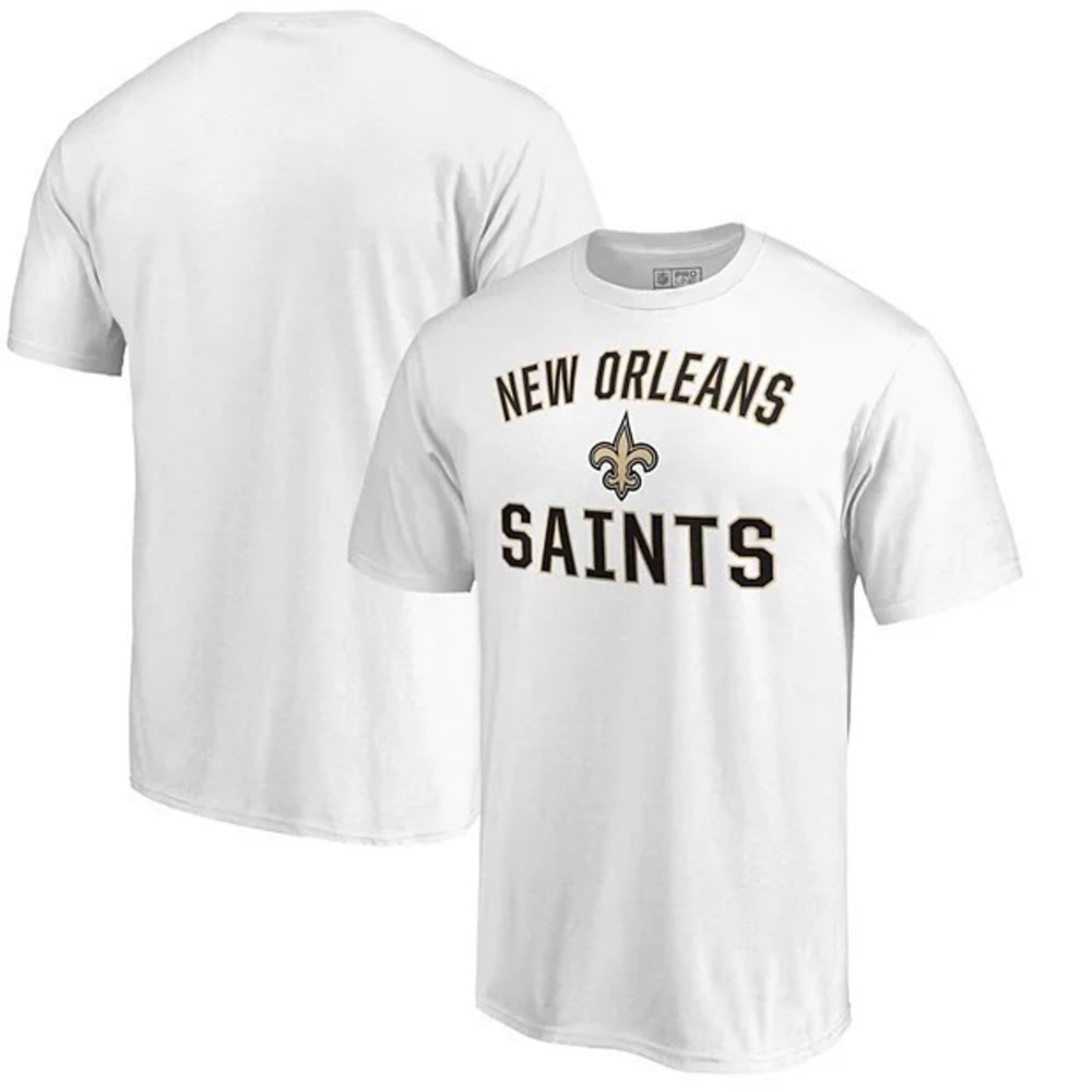 Mens Fanatics Branded White New Orleans Saints Victory Arch T-Shirt